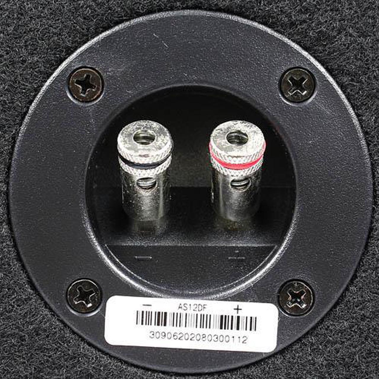 Alt view image 7 of 7 - Alphasonik AS12DF 12" 1500 Watts 4-Ohm Down Fire Shallow Mount Flat Enclosed Subwoofer