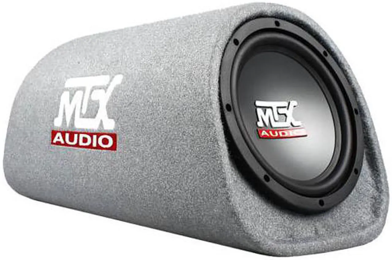 Alt view image 14 of 16 - MTX AUDIO RT8PT 8" 240W Car Loaded Subwoofer Enclosure Amplified Tube Box Vented