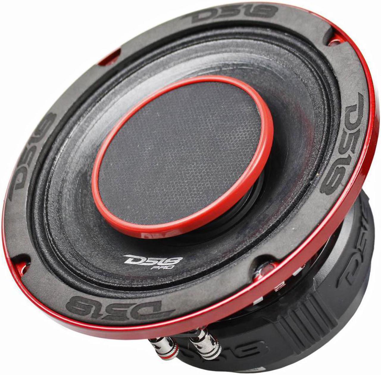 Main image of DS18 8" Mid Range Speaker Hybrid with Built In Driver 4 Ohm 500W Max PRO-HY8.4B