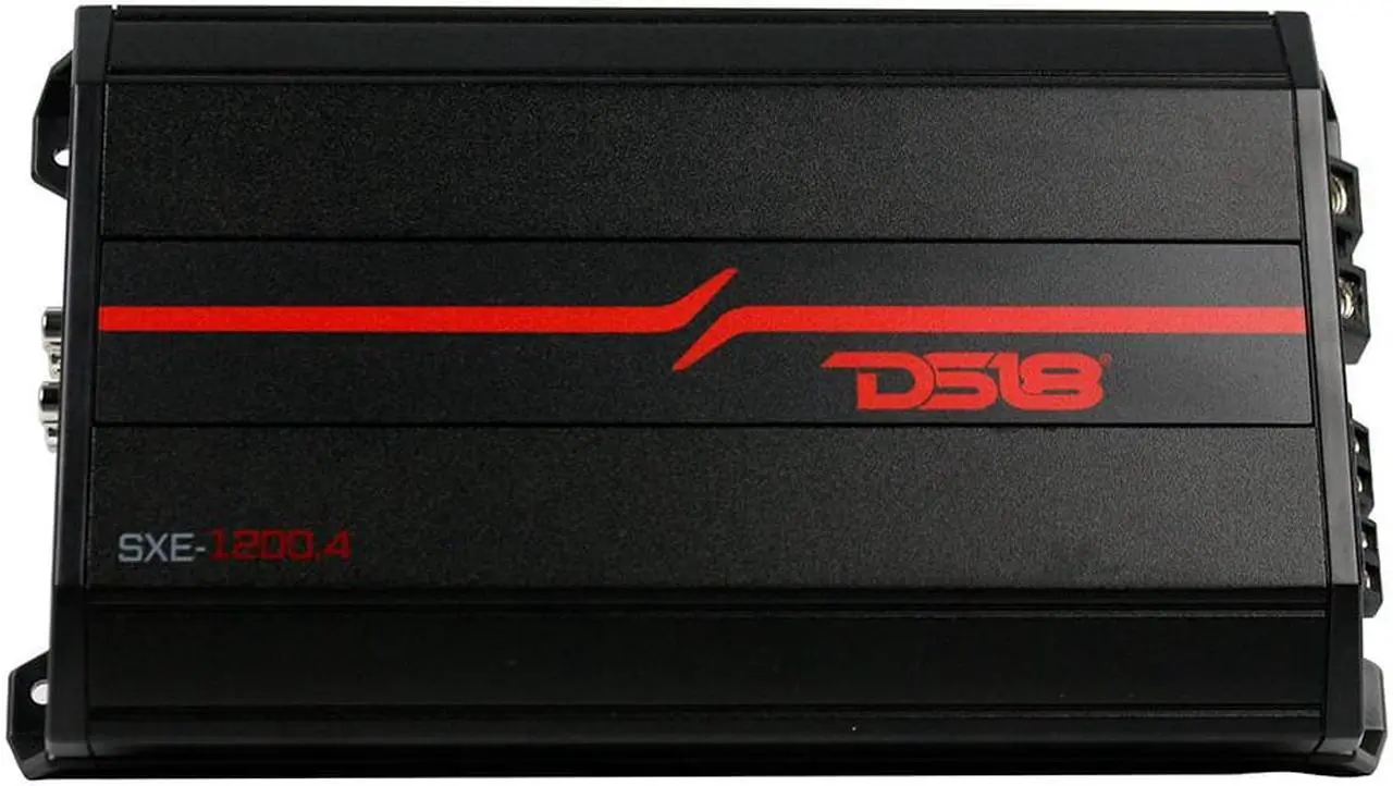 Alt view image 2 of 12 - DS18 Full Range 4 Channel Amplifier 60x4 RMS 4 Channel Amp 1200W SXE-1200.4/BK