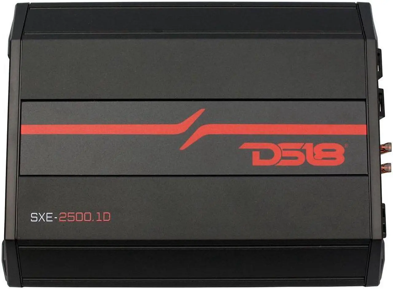 Alt view image 2 of 5 - DS18 SXE-2500.1D Class D 1 Channel Monoblock Car Amplifier 800W Rms 2500W Peak