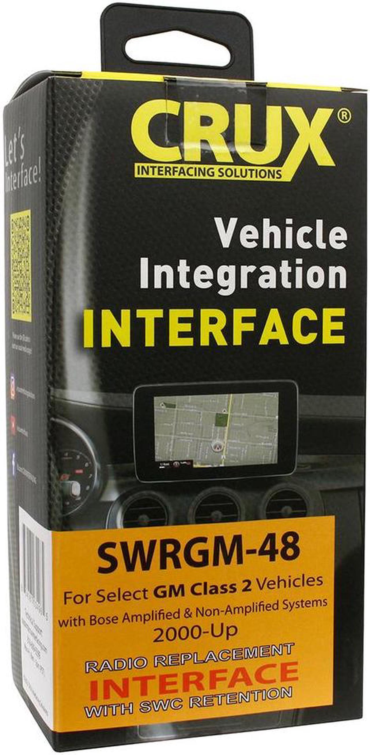 Alt view image 5 of 9 - CRUX SWRGM-48 Radio Replacement Interface (for select GM Class II vehicles with Bose Amplified & Non-Amplified Systems)