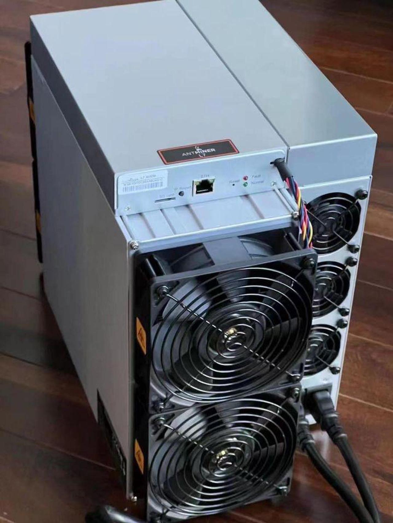 Asic Miner Blockchain Dogecoin LTC mining machine 3425W 9500MH/s 9.5Gh/s Bitmain antminer l7