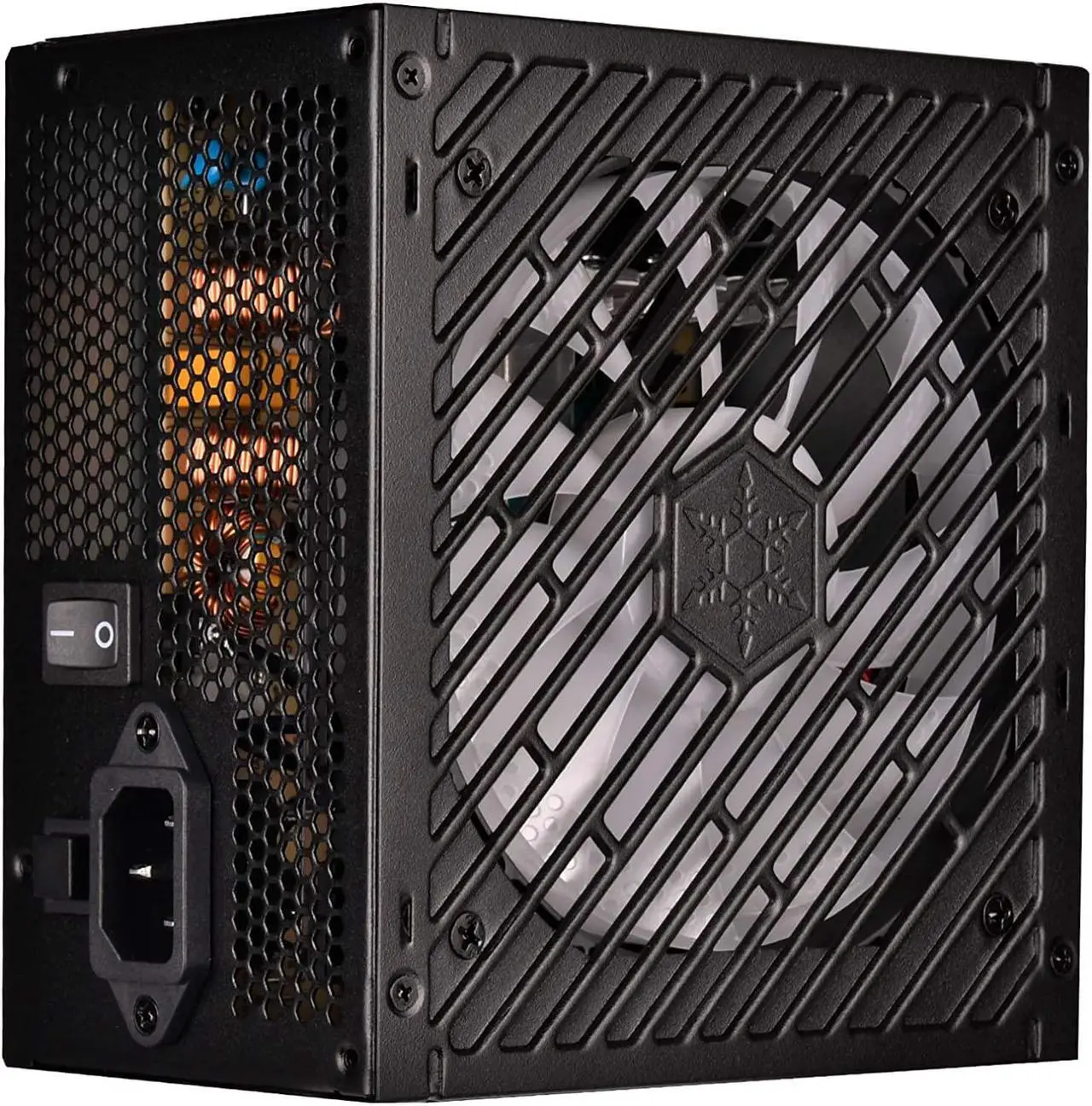Alt view image 5 of 7 - SilverStone Technology Essential ET500-ARGB 500W 80 Plus Bronze Power Supply with ARGB Fan, SST-ET500-ARGB