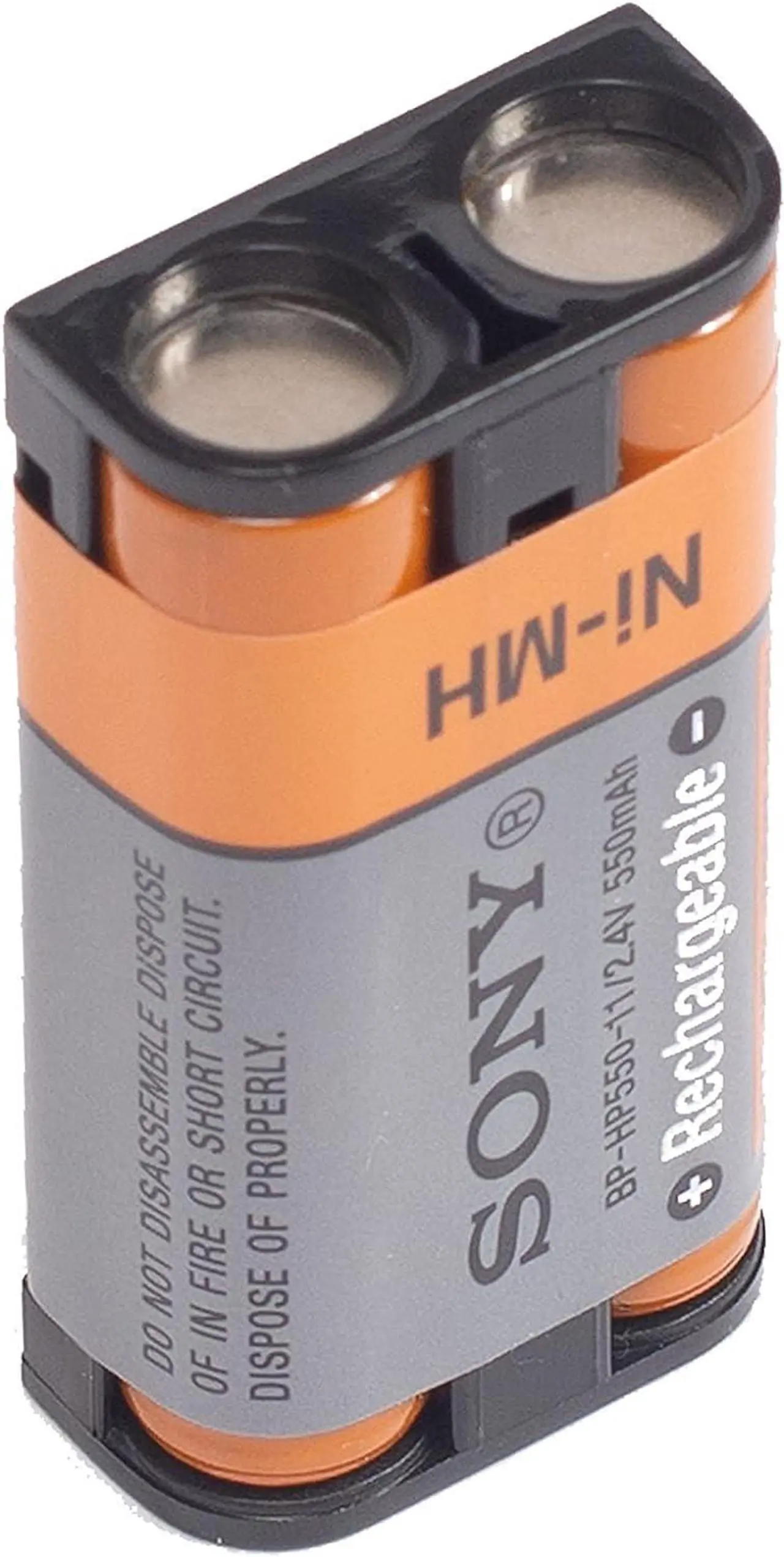 Alt view image 7 of 7 - Genuine Sony Rechargeable Battery BP-HP550-11 for Sony MDR-RF970RK, RF970R, RF925RK, RF925R, RF912RK, RF4000K, IF245RK, RF860RK, RF855RK, RF850RK, RF840RK, RF811RK, RF810RK Headphones