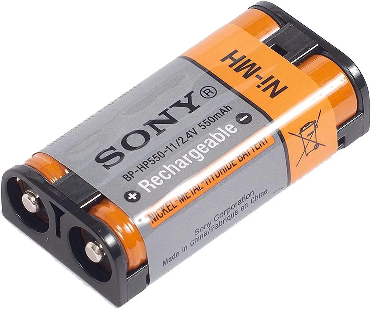 Main image of Genuine Sony Rechargeable Battery BP-HP550-11 for Sony MDR-RF970RK, RF970R, RF925RK, RF925R, RF912RK, RF4000K, IF245RK, RF860RK, RF855RK, RF850RK, RF840RK, RF811RK, RF810RK Headphones