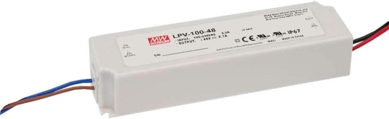 Main image of LED Driver 60W 5V 12A LPV-100-5 Meanwell AC-DC SMPS LPV-100 Series MEAN WELL C.V Power Supply