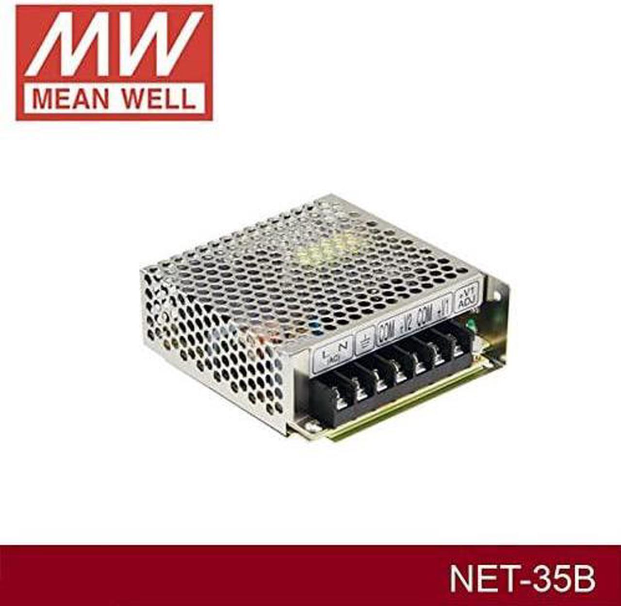 Alt view image 2 of 4 - Enclosed Type 33W NET-35B Meanwell AC-DC Triple Output NET-35 Series MEAN WELL Switching Power Supply