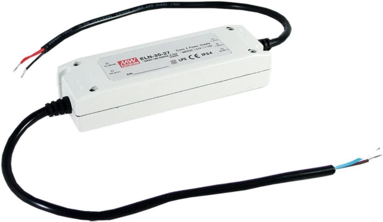 Main image of LED Driver 30W 15V 2A ELN-30-15 Meanwell AC-DC SMPS ELN-30 Series MEAN WELL C.V+C.C Power Supply