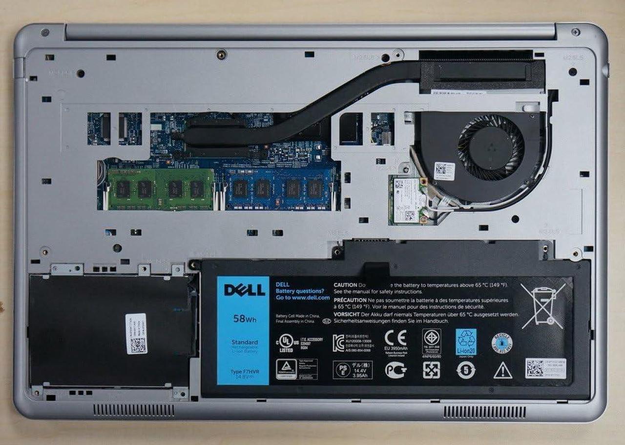 Alt view image 2 of 4 - DELL F7HVR Notebook Battery 14.8V 58WH for Dell Inspiron 15 7537 Dell Insprion 17 7737
