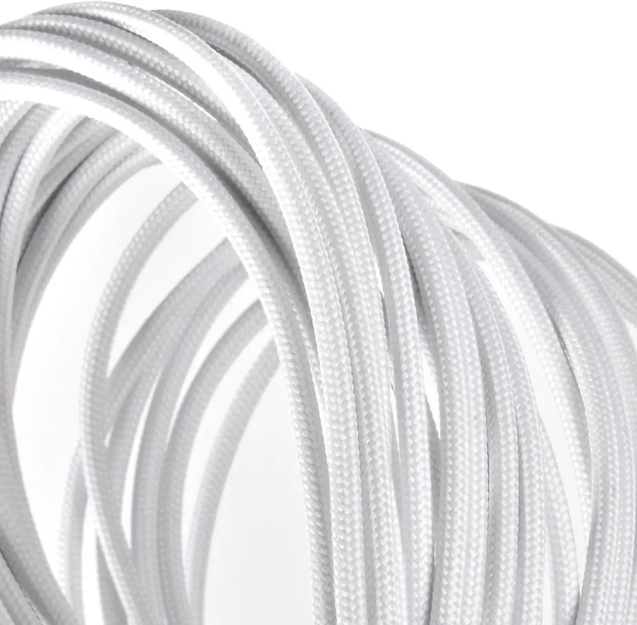 Alt view image 2 of 4 - SilverStone Technology Universal Power Supply Extension Cable Set with Cable Combs White SST-PP07W