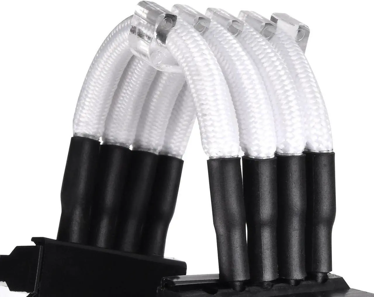 Alt view image 3 of 4 - SilverStone Technology Universal Power Supply Extension Cable Set with Cable Combs White SST-PP07W