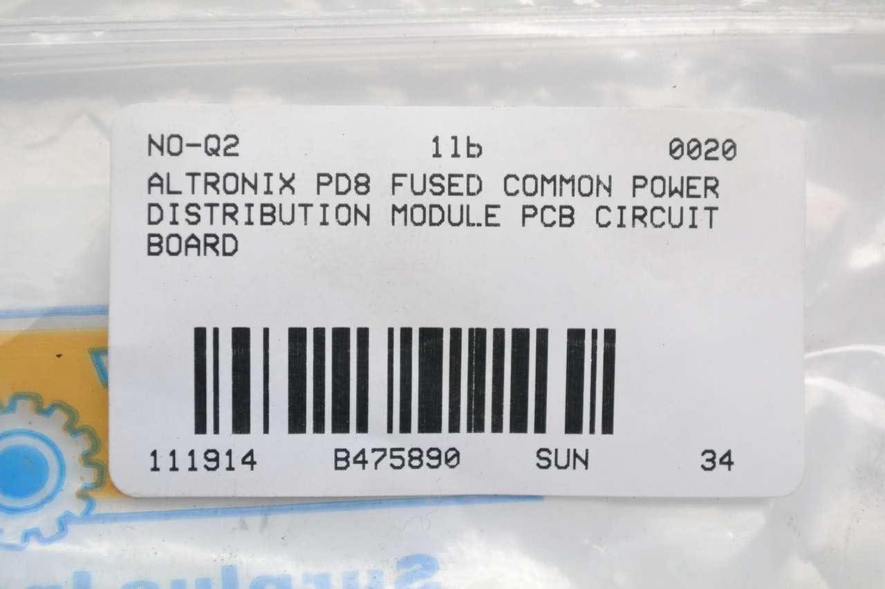 Alt view image 5 of 5 - Altronix Power Dist Module 8 Output Fuse, 1 (PD8)