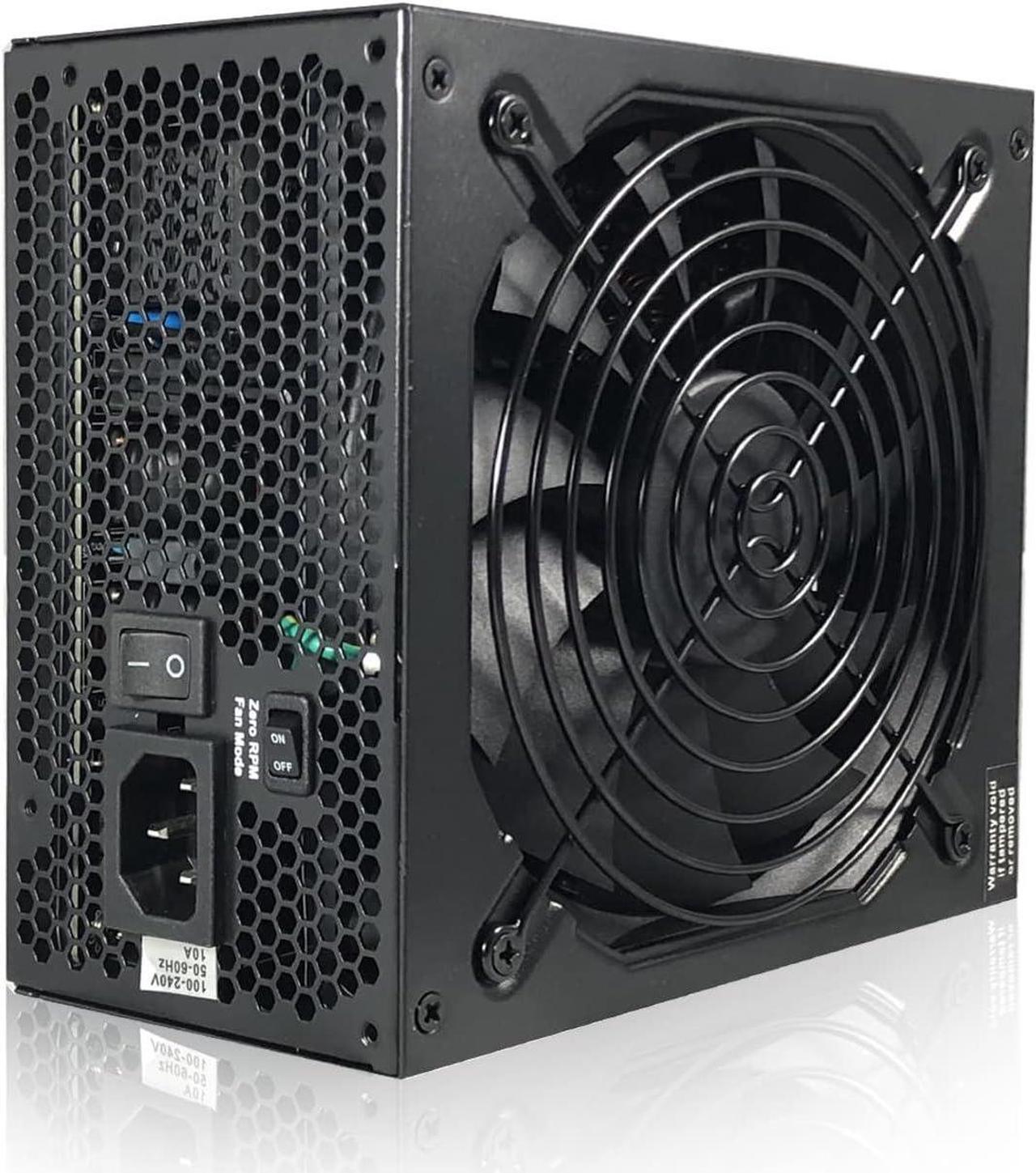Alt view image 5 of 7 - PowerSpec 850W Power Supply Fully Modular 80 Plus Gold Certified ATX3.0 / PCIe Gen 5 PSU Active PFC Gaming PC Computer Power Supplies, PSX 850GFM CEM