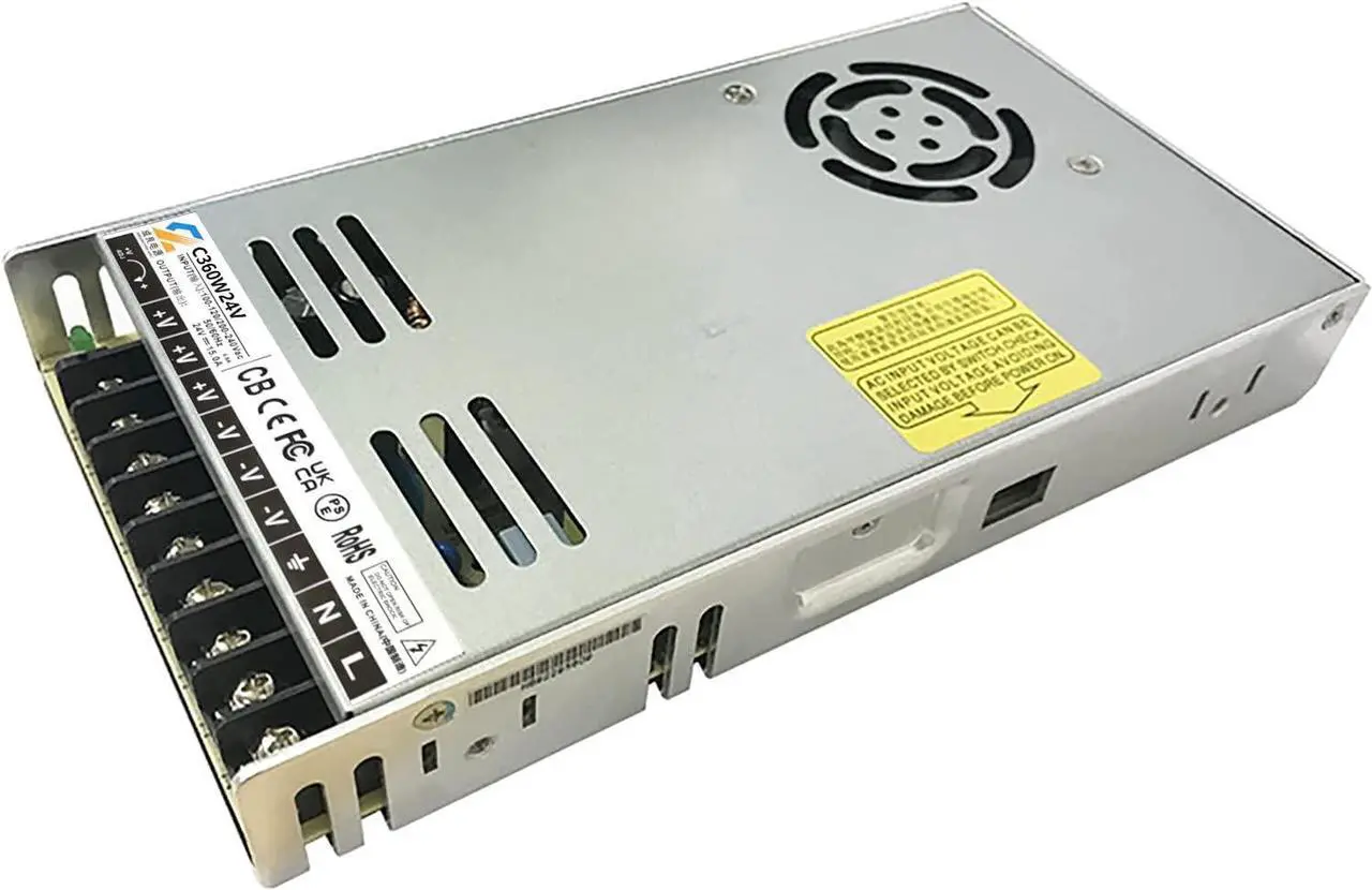 Main image of Chengliang Power Supplys 24v 15a 360w Dc Original Ender 3 Pro 3D Printer Switching Power Supply