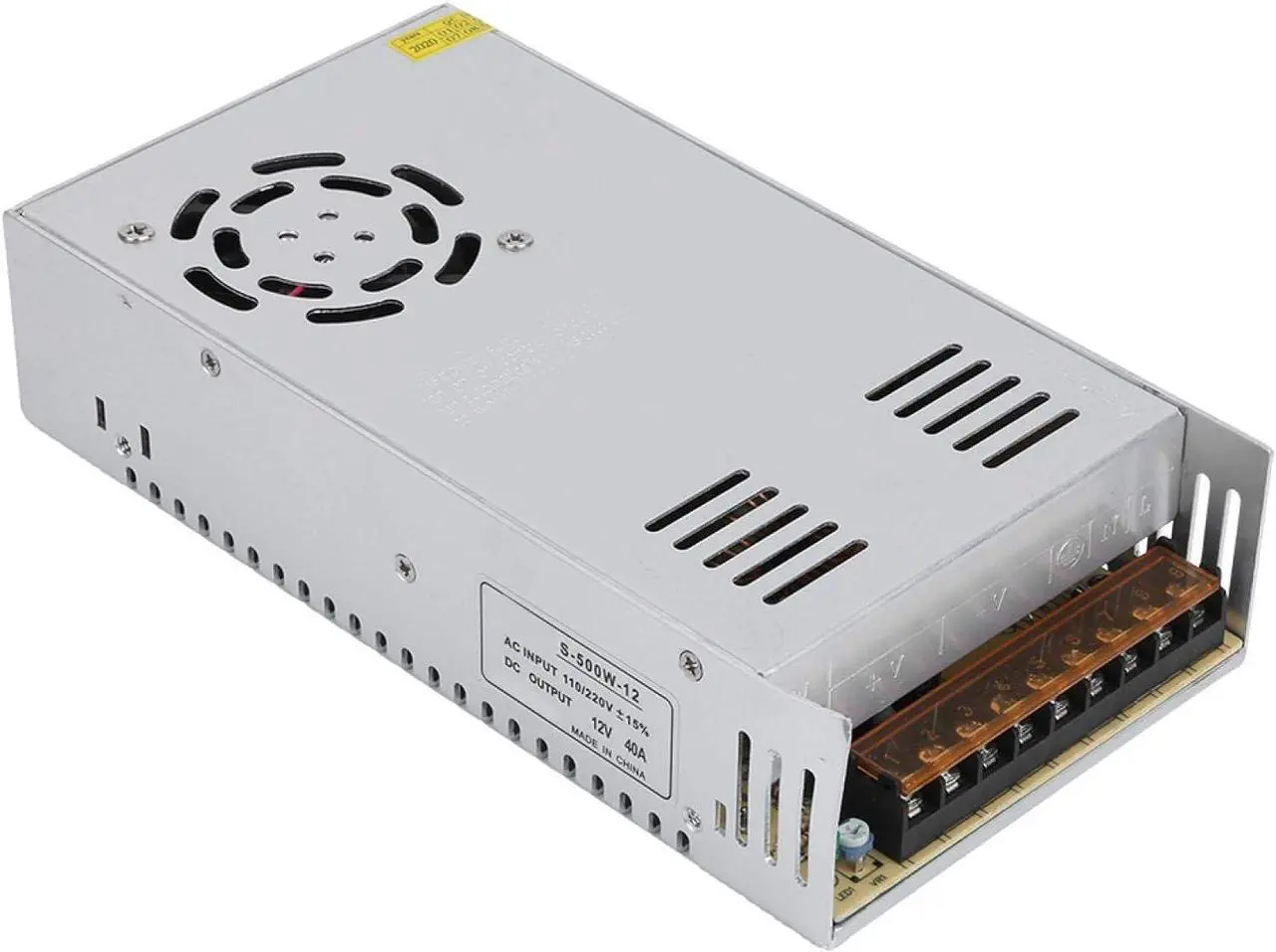 Alt view image 3 of 7 - Switching Power Supply, 500W AC 100W8209 Transformer DC 12V Power Supply(12V40A(500W))