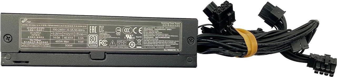 Alt view image 5 of 5 - BestParts New 500W Switching Power Supply Replacement for Intel NUC9VXQNX NUC9i7QNX i7-9750H FSP500-30AS
