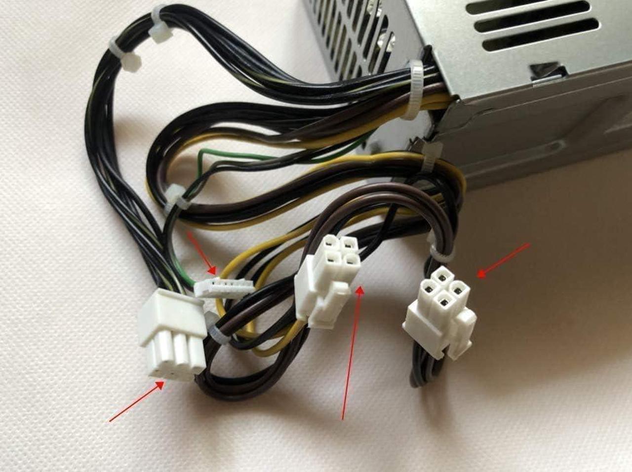 Alt view image 2 of 5 - Civhomy PCG007 937516-004 Power Supply for HP ProDesk 280 288 G3 MT 310W