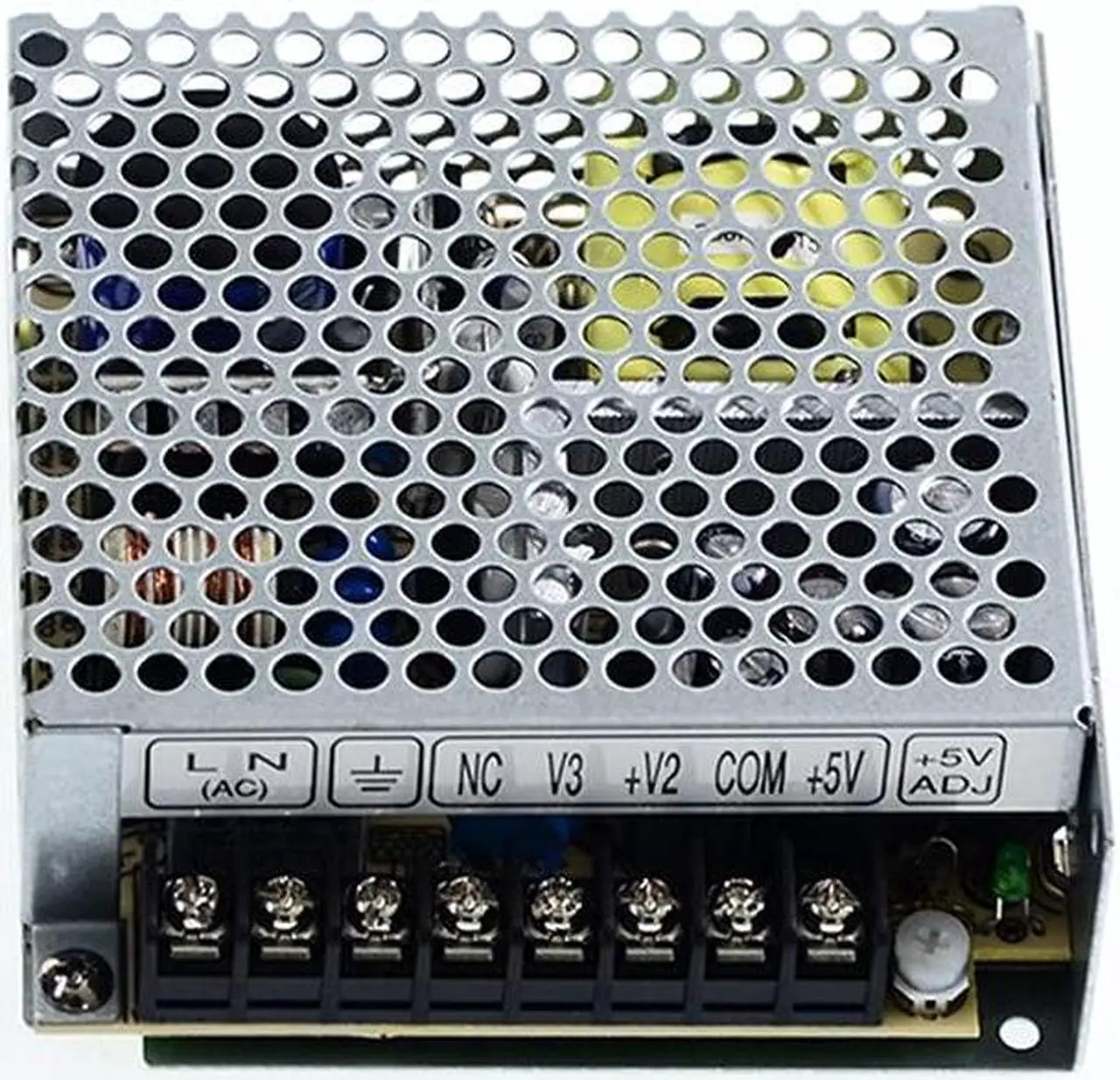 Alt view image 2 of 6 - Original Mean Well 50W 5V 24V 12V Triple Output Switching Power Supply 5V/3A 24V/1A 12V/1A SMPS Enclosed Type Power Supply Unit Transformer Input 88-264Vac