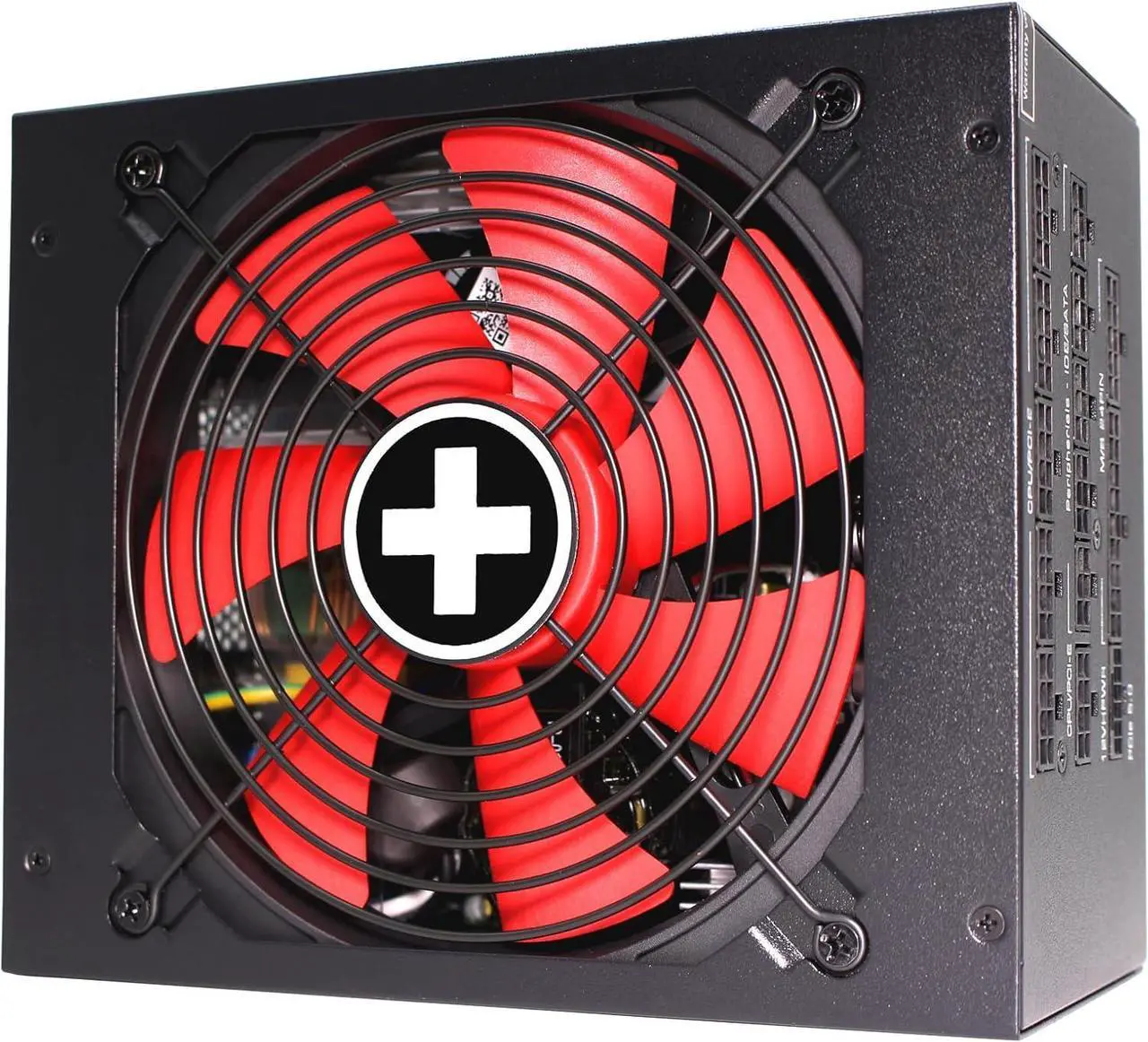 Alt view image 3 of 5 - XP1050MR9.2 PC Power Supply 1050W, ATX 3.0 PCI-E Gen 5.0, 80+Gold, Full Modular, Gaming, Elegant Flat Cables, 1x20+4PIN, 1x4+4PIN, 1x8PIN, 1xVHPWR, 3xPCI-E 6+2PIN, 4xIDE, 12xSATA, Black