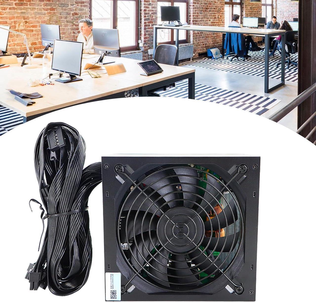 Alt view image 2 of 7 - Rate 550W Power Supply 550W PC Power Supply with Active Multiple Protections for Highly End Computer Configuration