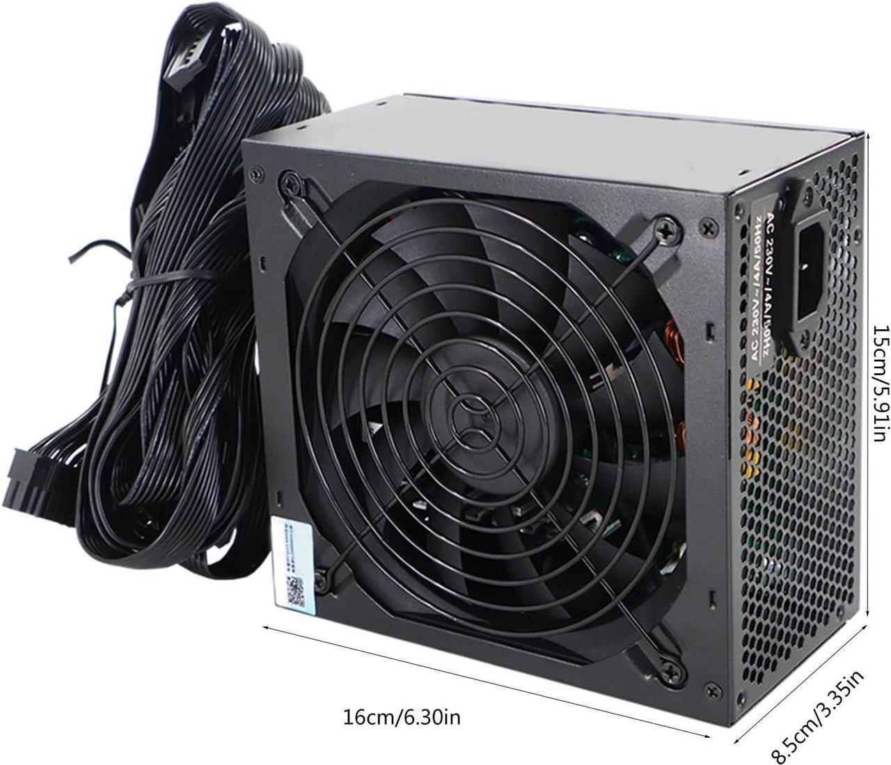 Alt view image 4 of 7 - Rate 550W Power Supply 550W PC Power Supply with Active Multiple Protections for Highly End Computer Configuration