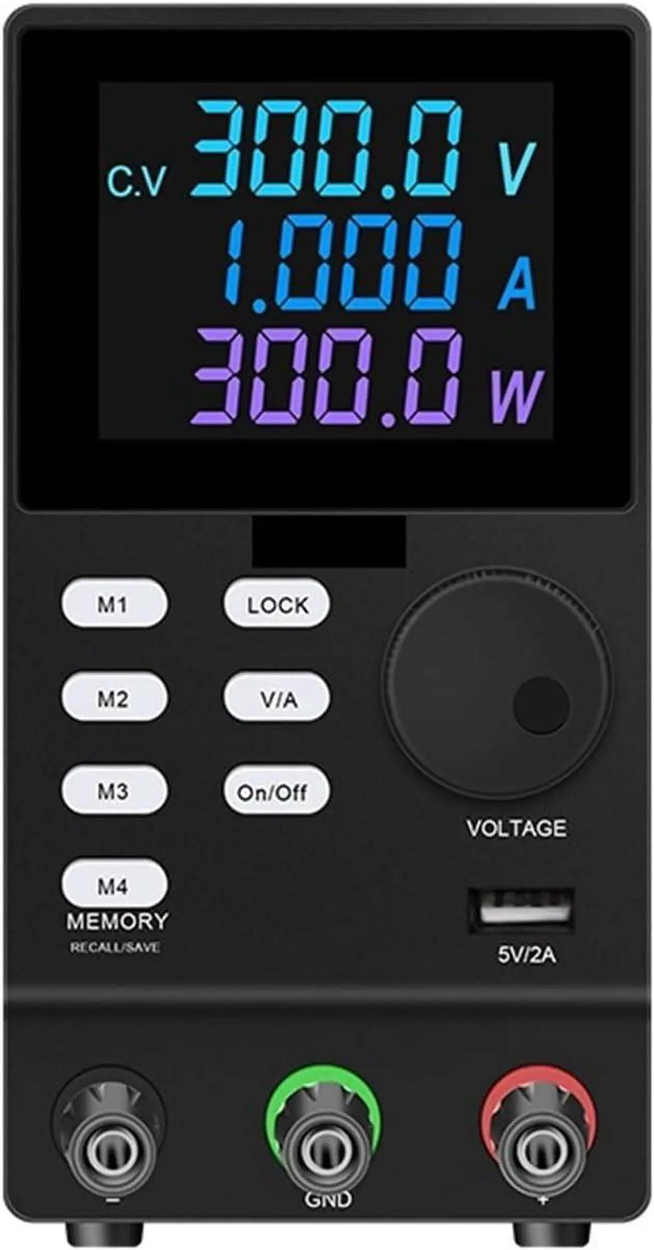 Main image of dc Power Supply USB Programmable Power Supply with 232 Port 300V 200V 120V 60V 30V Regulated Current Stabilizer for Computer Communica (Color : SC557-SPPS3001DR-B, Size : 220V)