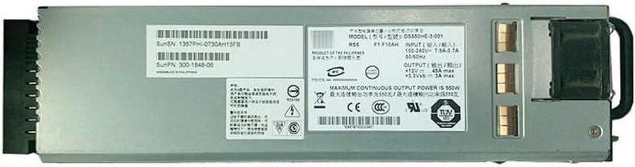 Main image of for 300-1848-06 X445 X4100/X4200 M2 550W Power Supply DS550HE-3-001 Tested