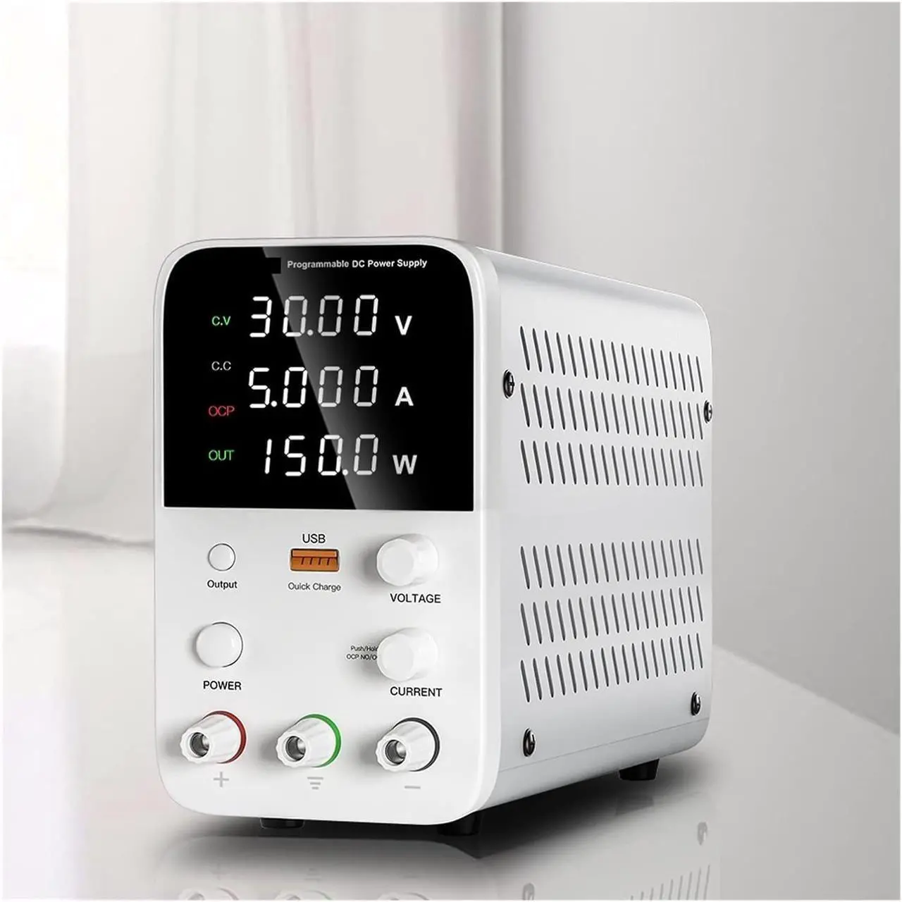 Alt view image 4 of 7 - dc Power Supply DC Power Supply 30V10A Laboratory Workbench LED Digital Adjustable Power Supply 60V5A Programmable Voltage Regulator (Color : WPS3010B)