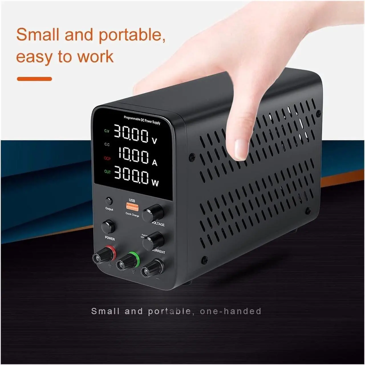 Alt view image 5 of 7 - dc Power Supply Adjustable DC Power Supply 30V 10A Lab Power Source Stabilized Switch Power Supply Voltage Regulator 60V 5A for PC (Color : WPS605H)