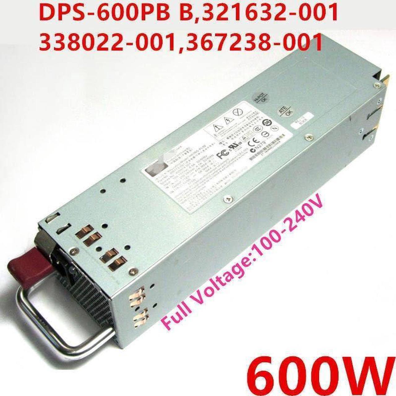 Alt view image 4 of 4 - PSU for DL380G4 600W Power Supply DPS-600PB B 321632-001 338022-001 367238-001 406393-001 321632-501