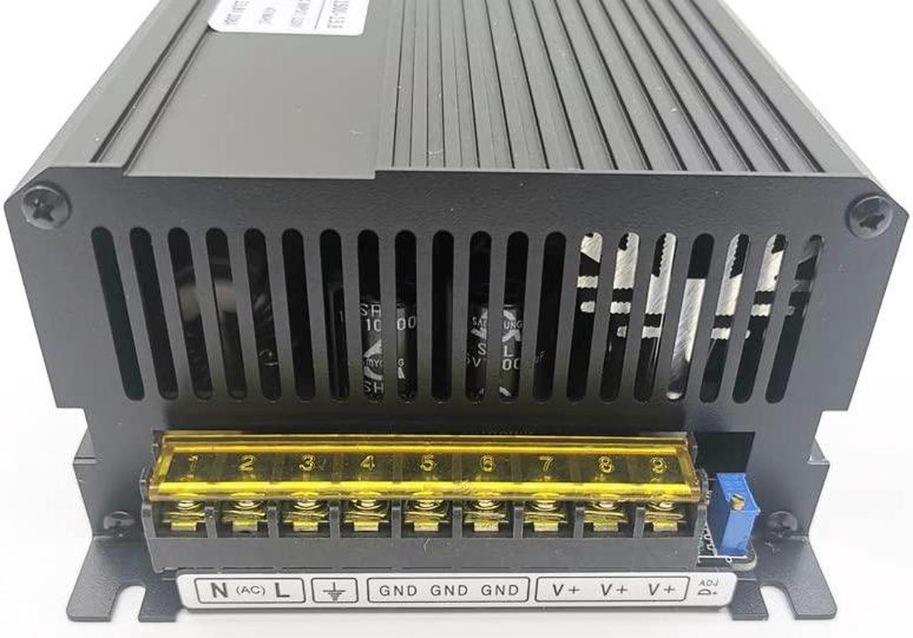 Alt view image 2 of 4 - Switching Power Supply 1500W Power Adapter Driver Transformer AC 220V/110V DC 110V 13A SMPS for CCTV Computer Project 3D Printer LED Strip Light Router