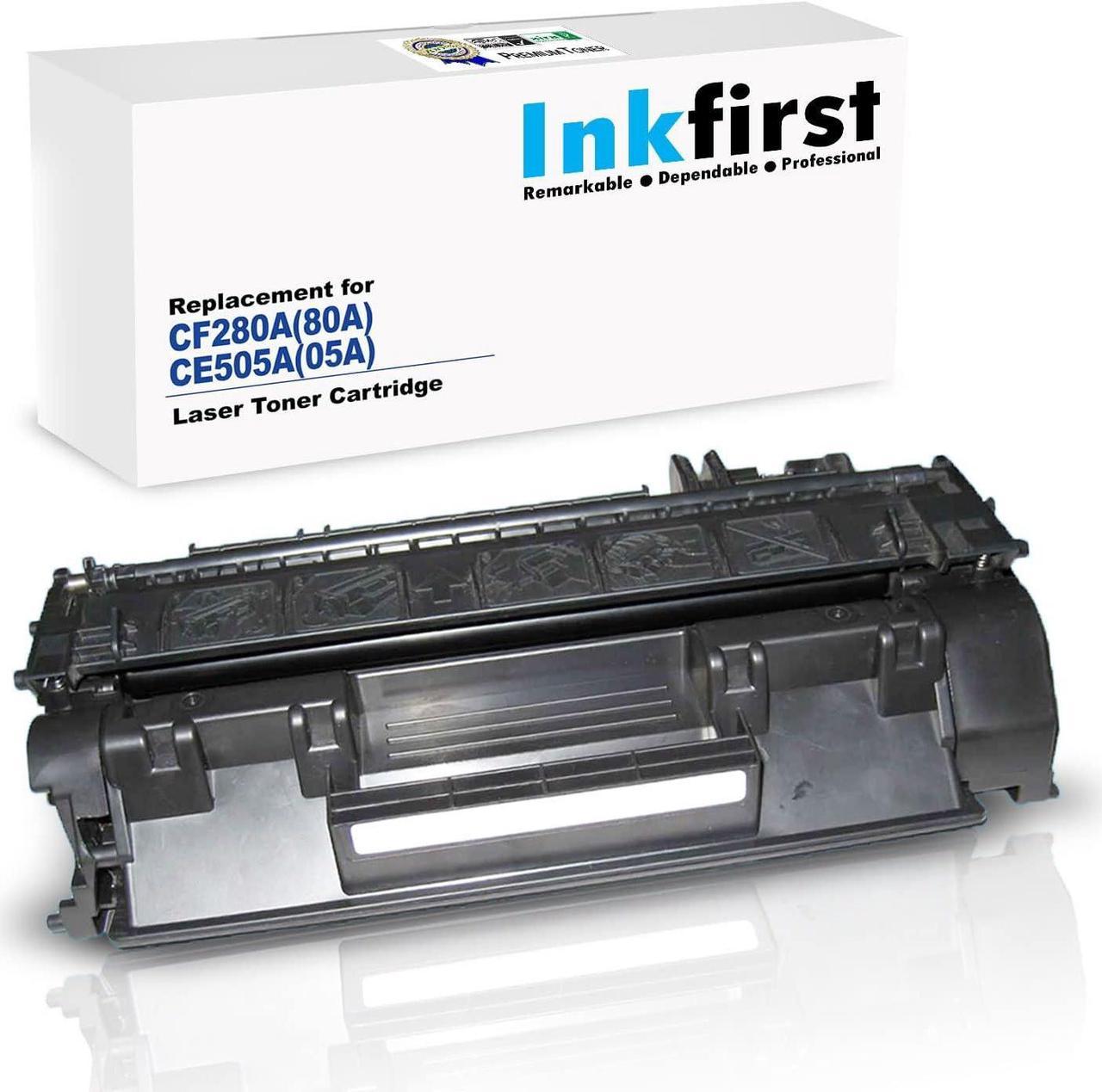 Inkfirst Compatible Toner Cartridge Replacement for HP CE505A CF280A 05A 80A Laserjet M425dn M401dw M401dn M401n P2035 P2035n P2055dn P2055x