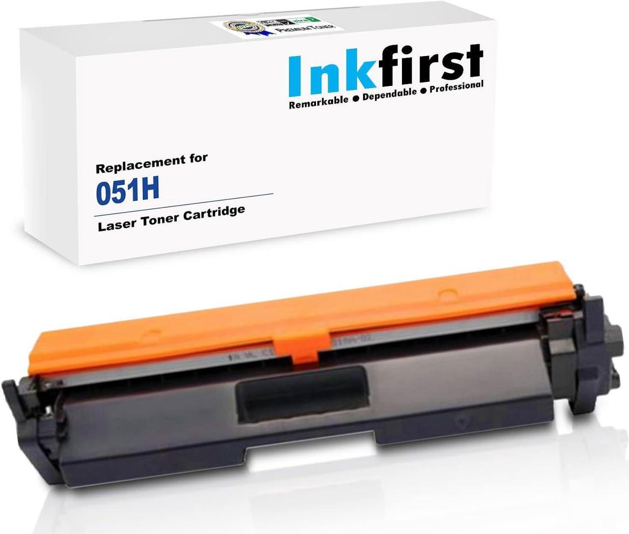 Inkfirst Compatible Toner Cartridge 051 H 051H (4,000 Pages) Replacement for Canon 051H 2169C001 imageCLASS LBP162dw MF264dw MF267dw MF269dw Black High Yield