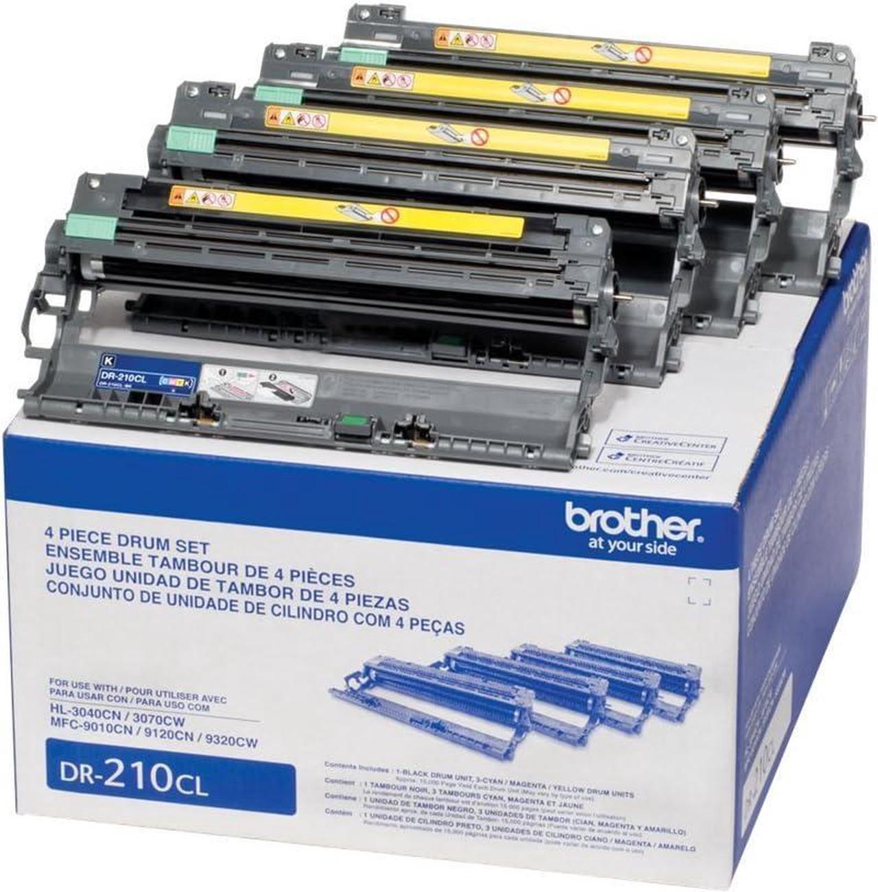 Brother Genuine DR210CL Drum Units \u2013 Set of 4