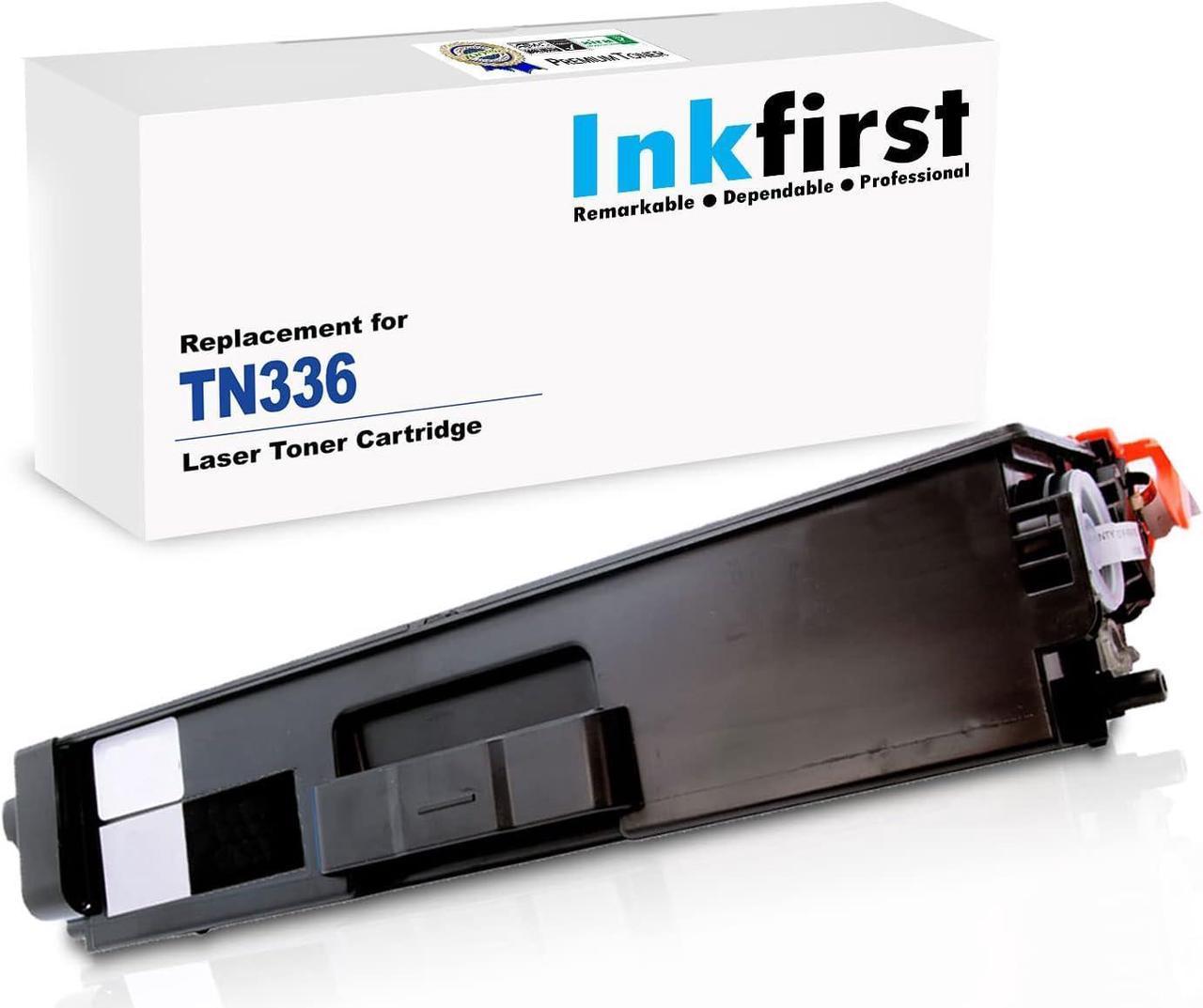 Inkfirst Black Toner Cartridge TN336BK (TN-336 BK) Compatible Remanufactured for Brother TN336 TN-336 Black HL-L8250CDN HL-L8350CDW HL-L8350CDWT MFC-L8600CDW MFC-L8850CDW