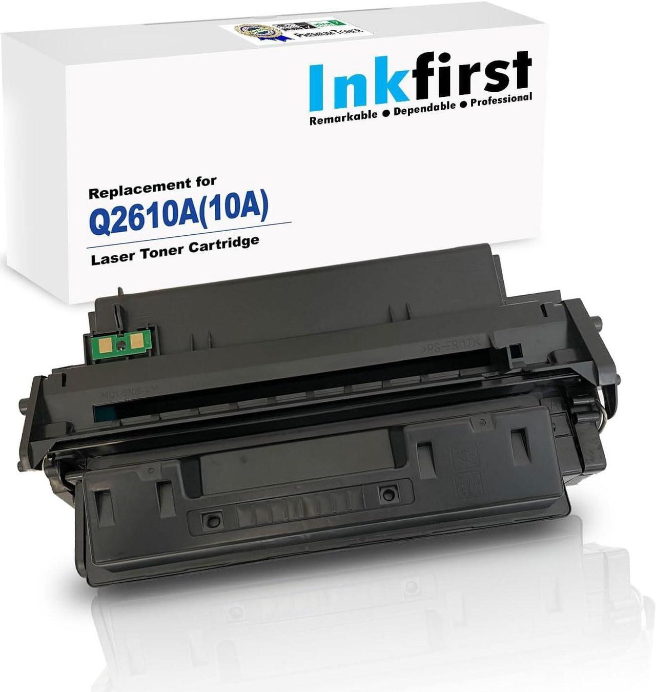 Inkfirst Compatible Toner Cartridges Replacement for HP Q2610A 10A LaserJet 2300L 2300n 2300 2300d 2300dn 2300dtn