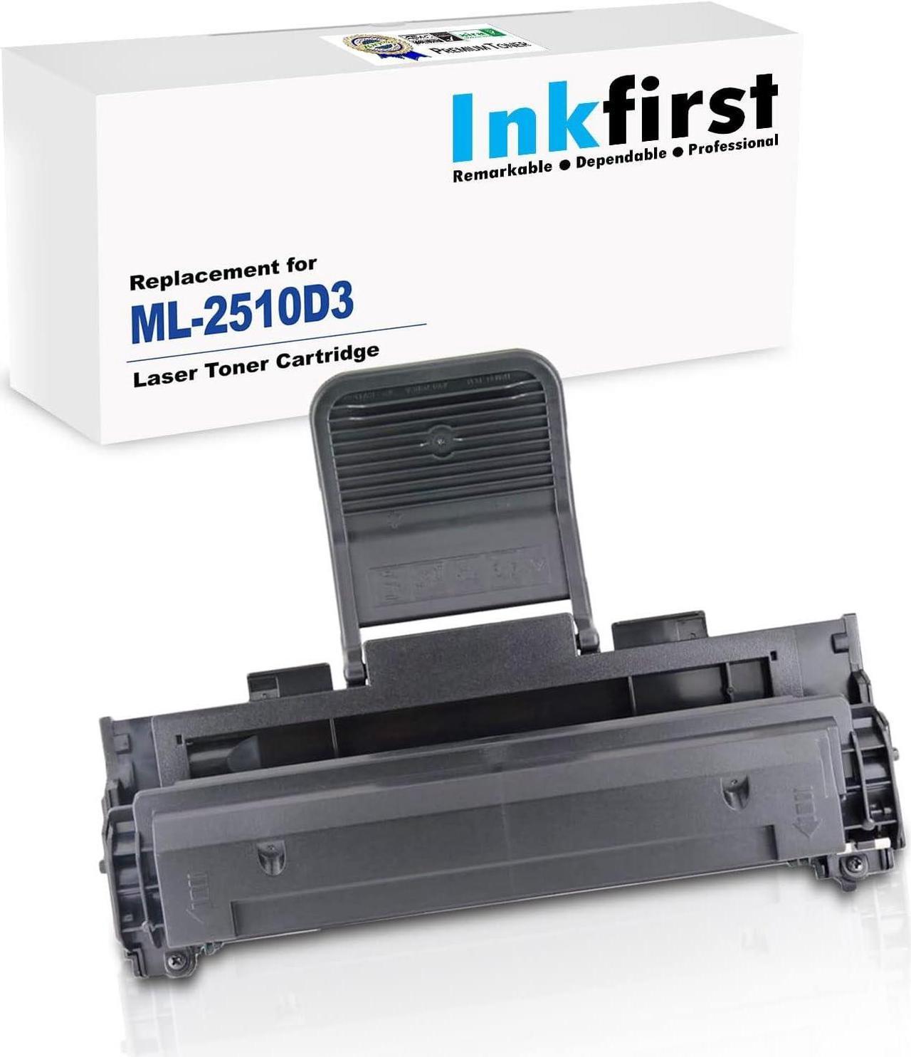 Inkfirst® Toner Cartridge ML-2510 (ML-2510D3) Compatible Remanufactured for Samsung ML-2510 Black ML-2510 ML-2570 ML-2571N