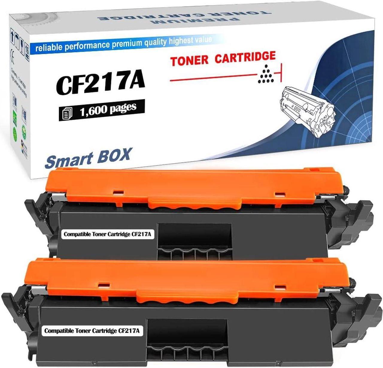 VICTORSTAR Compatible 17A CF217A Toner Cartridge Replacement for Using with HP Laserjet pro M102a M102w MFP M130fn M130fw M130nw M130aBlack x 2, with Chip