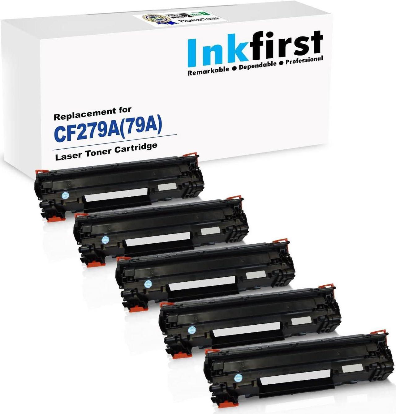 5 Inkfirst Compatible Toner Cartridges Replacement for HP CF279A 79A Laserjet Pro M12a M12w MFP M26a MFP M26nw