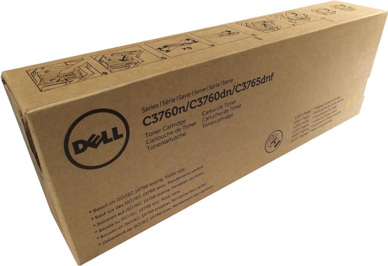 Dell Genuine W8D60 Extra High Yield Black Toner Cartridge for C3760n, C3760dn, C3765dnf Printers