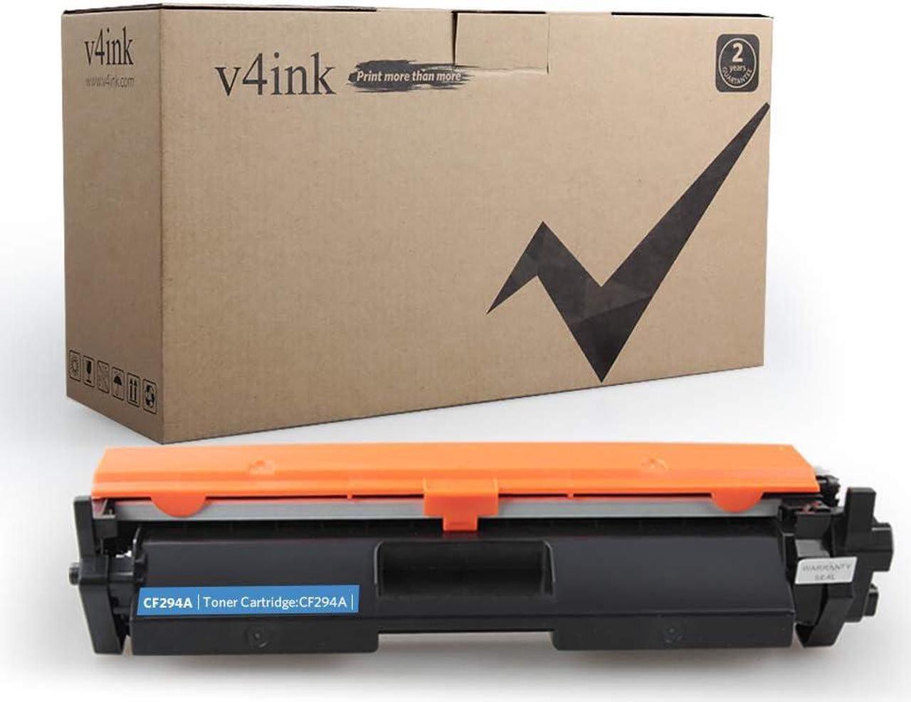 V4INK Compatible CF294A Toner Cartridge Replacement for HP 94A CF294A for Use in HP Laserjet M118dw MFP M148dw M148fdw Black 1 Pack