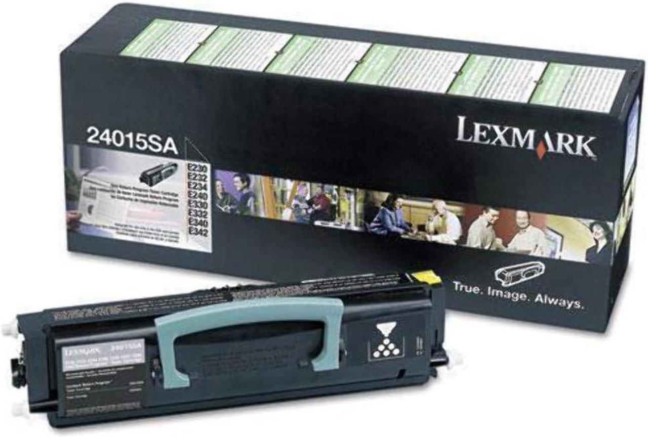 Lexmark 24015SA Return Program Black Toner Cartridge -Black -Laser -2500 Page -1 Each