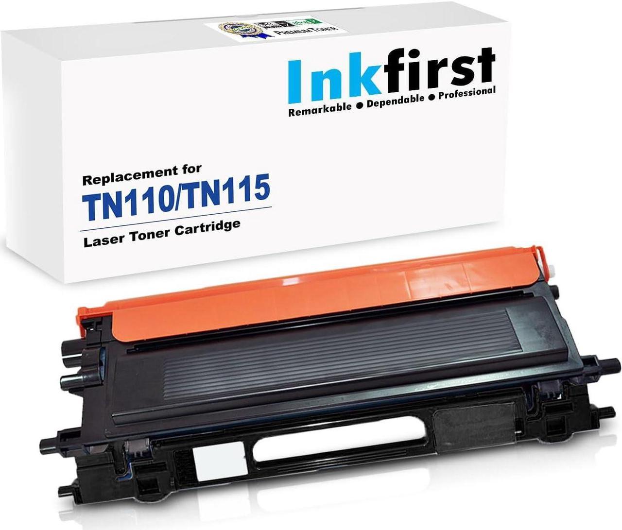 Inkfirst Black Toner Cartridge TN110 TN115 TN-110 TN-115 Compatible Remanufactured for Brother TN110 TN115 MFC-9440CN MFC-9450CDN MFC-9840CDW DCP-9040CN DCP-9045CDN HL-4040CDN HL-4040CN HL-4070CDW