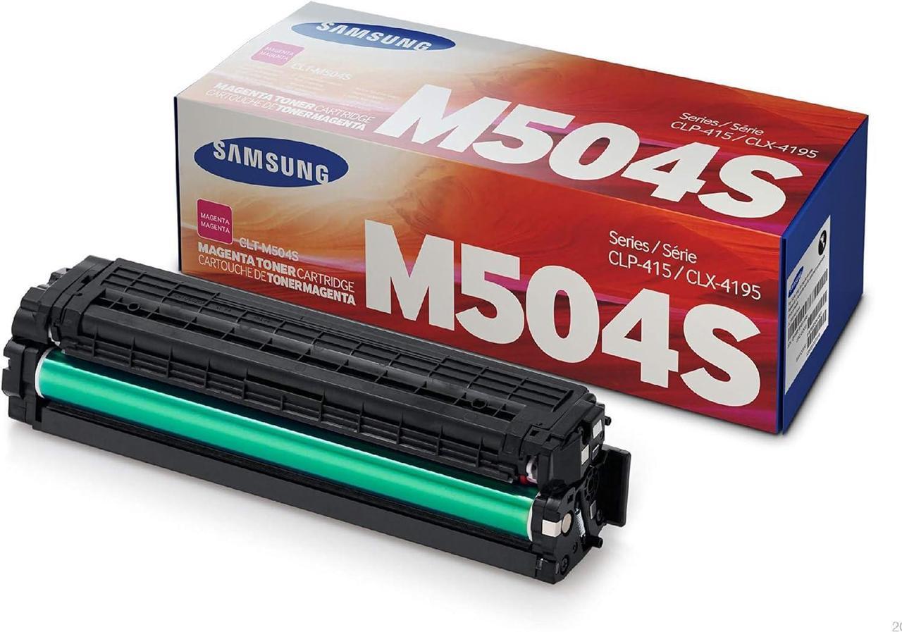 Samsung CLT-M504S (SU296A) Magenta Original Toner Cartridge