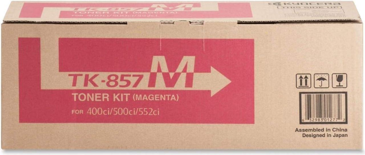 Kyocera TK857M Toner Cartridge - Magenta