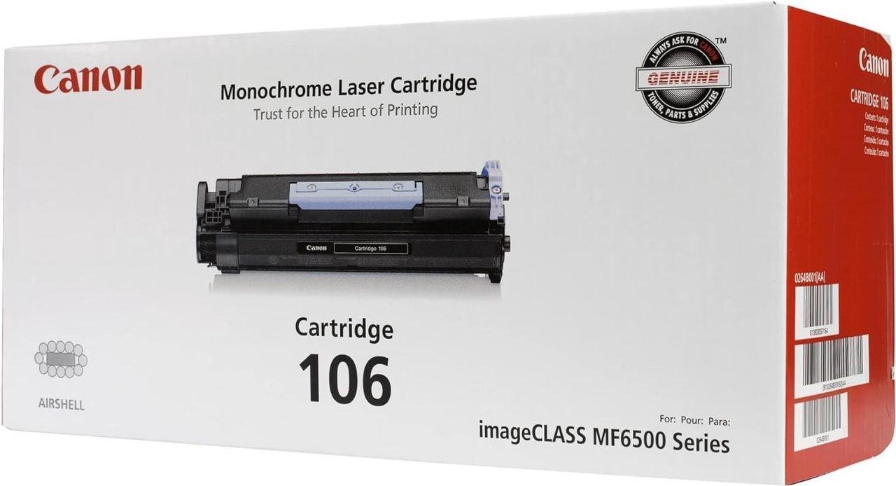 Genuine Canon Toner Cartridge 106 - Black