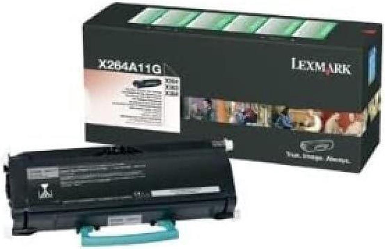 Lexmark Return Program Toner Cartridge, 3500 Yield (X264A11G)