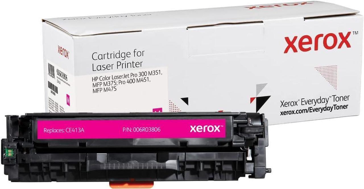 Everyday by Xerox Compatible HP CE413A (305A) Magenta Toner for use in HP Color Laserjet Pro 300 M351, MFP M375; Pro 400 M451, MFP M475