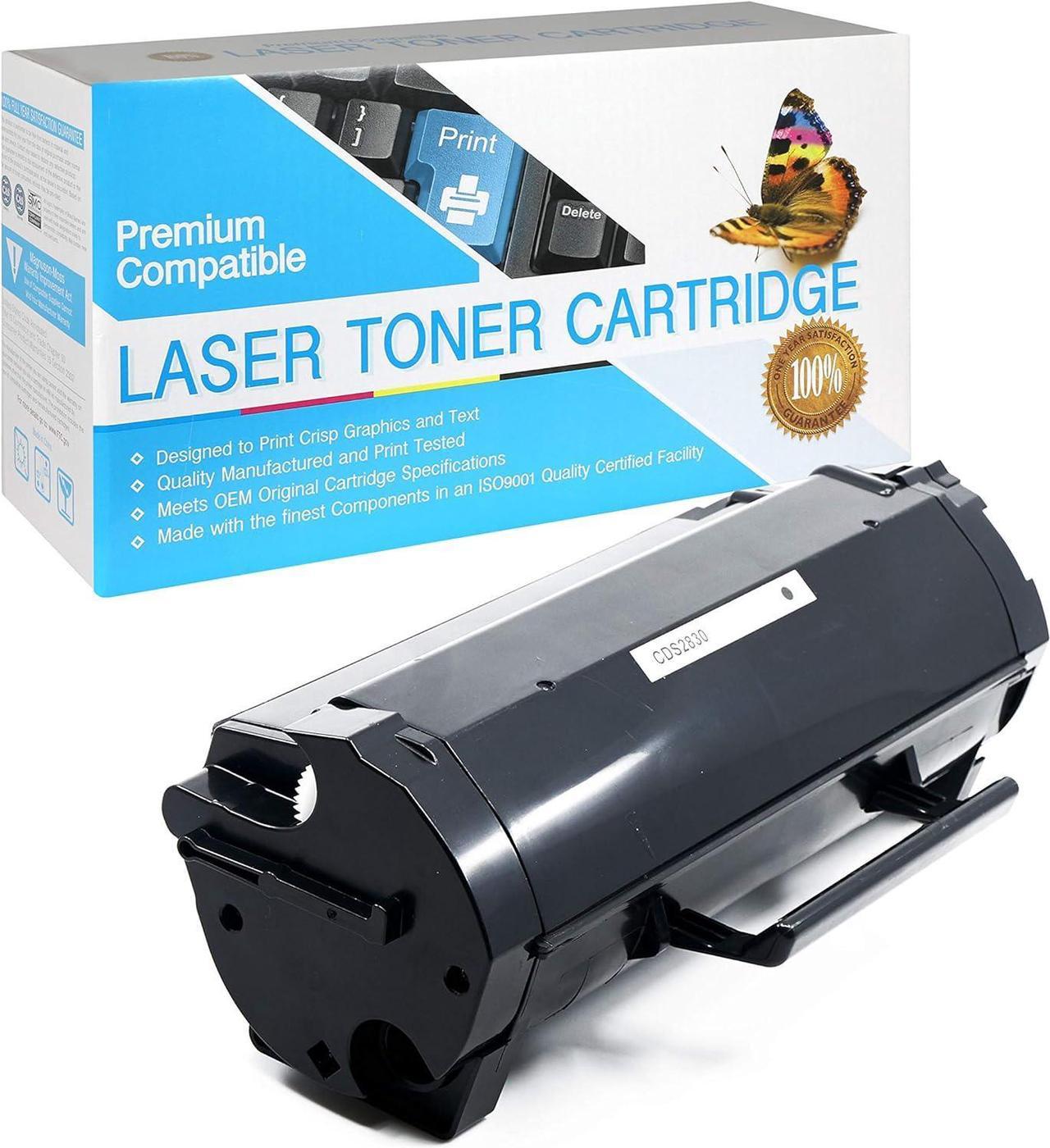 USA Advantage Compatible Dell 593-BBYP Toner Cartridge for-S2830DN (Black,1 Pack)